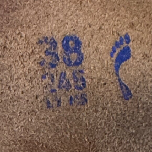 Betula by Birkenstock Leo Soft Footbed Sandal Size 38 Narrow Fit / US W7 M 5 - Picture 5 of 12